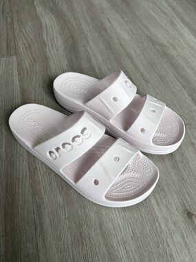 CROCS Baya Platform Slide Sandals